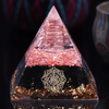 Ruby Orgone Pyramid