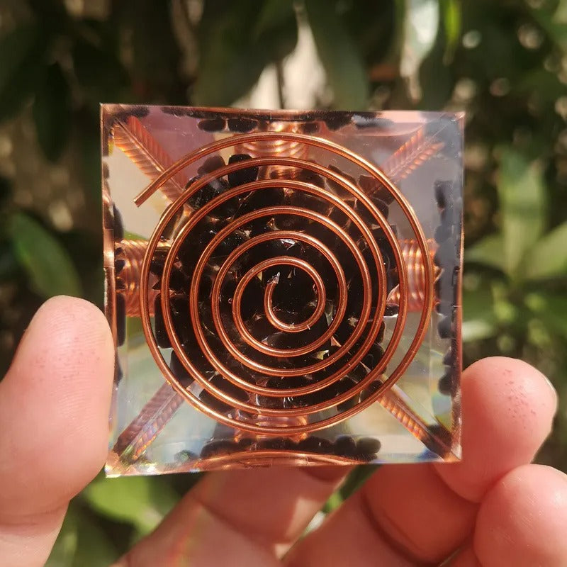 Copper Orgone Pyramid