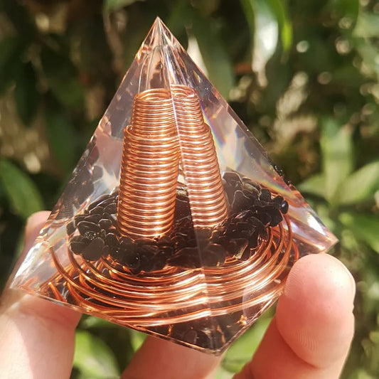 Copper Orgone Pyramid