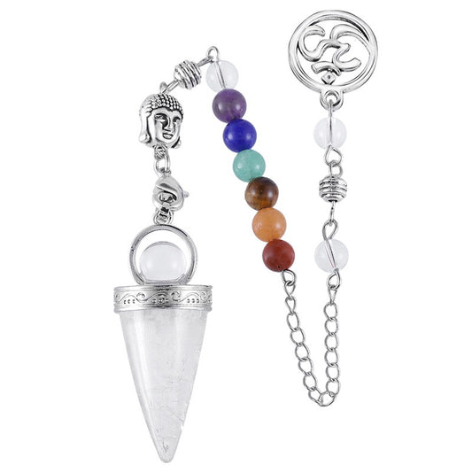 Crystal Quartz Pendulum