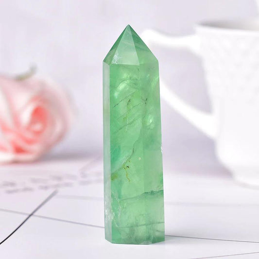 Green Flourite Crystal