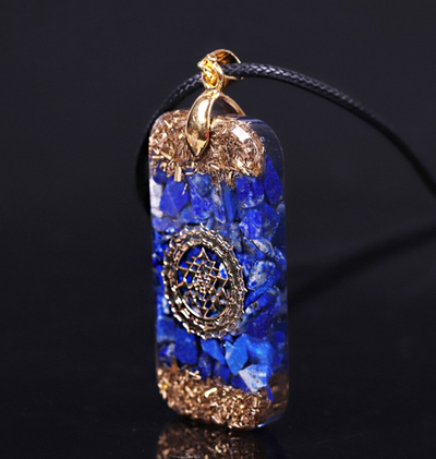 Lapis Lazuli Orgone Energy Necklace